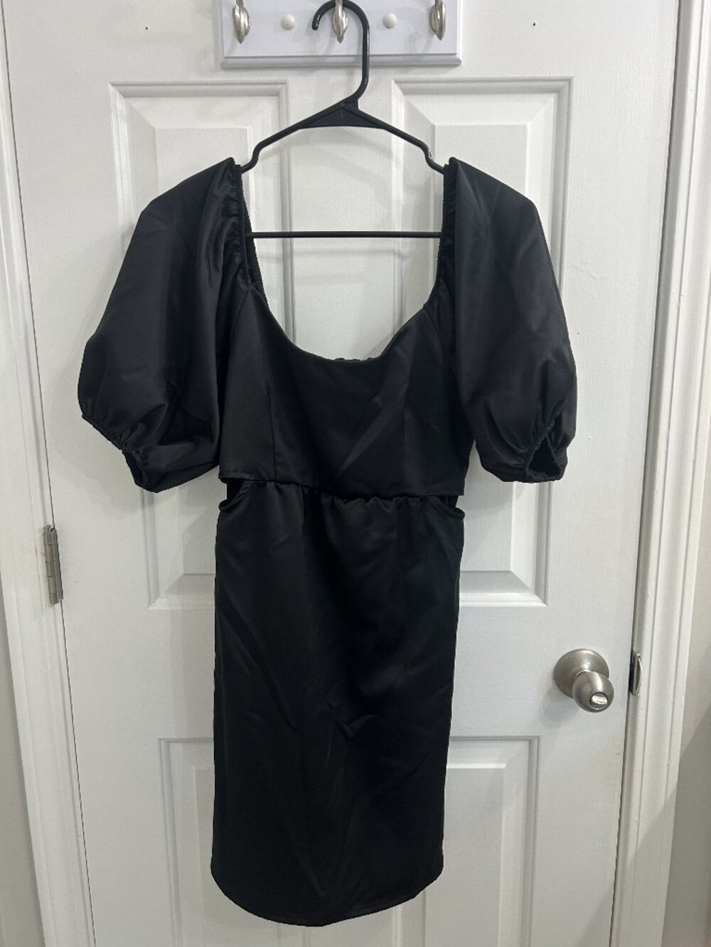 Altar'd State mini dress - shiny black